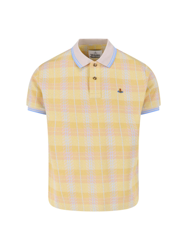 Vivienne Westwood 100% Cotton polo in yellow