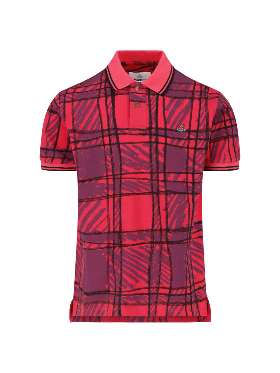 Vivienne Westwood 100% Cotton polo in red