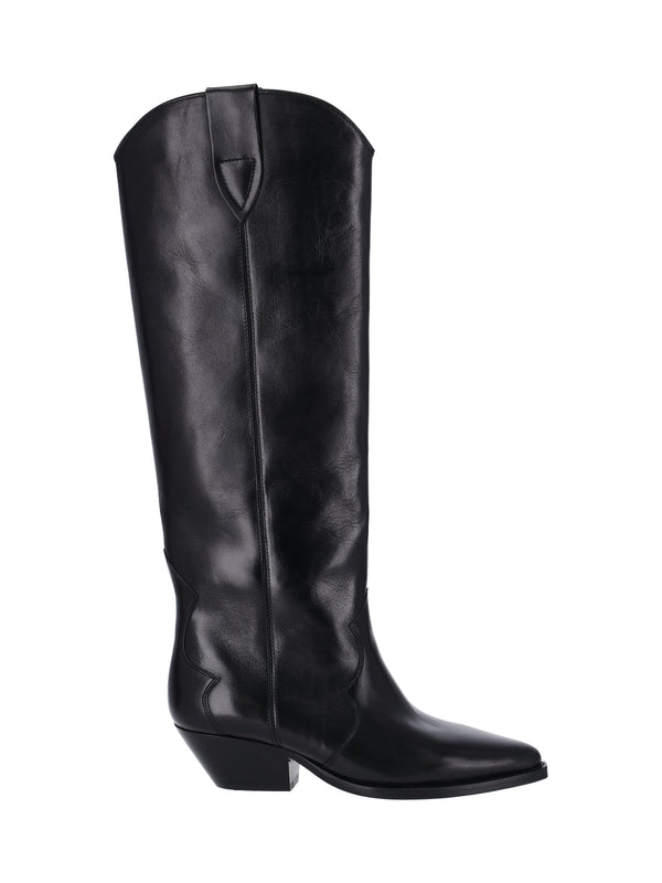 Isabel Marant 100% Calf Leather boot in black