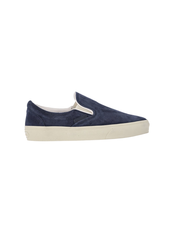 Tom Ford Upper: 100% Calf Leather sneaker in navy