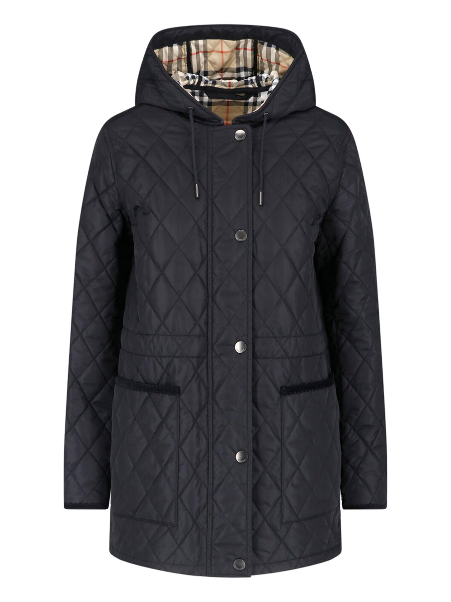 Burberry 100% Polyamide down jacket in black