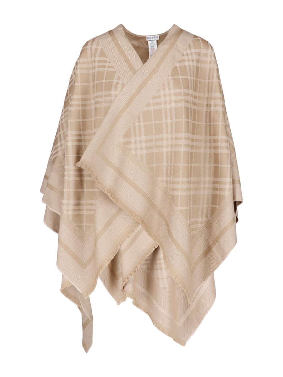 Burberry 67% Wool cape in beige