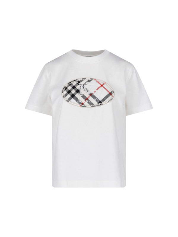 Burberry 100% Cotton t-shirt in white