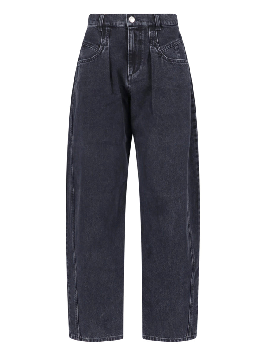 Isabel Marant 100% Cotton jeans in black