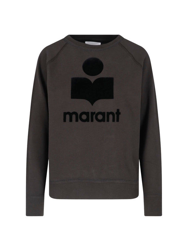 Marant Etoile 88% Cotton sweatshirt in black