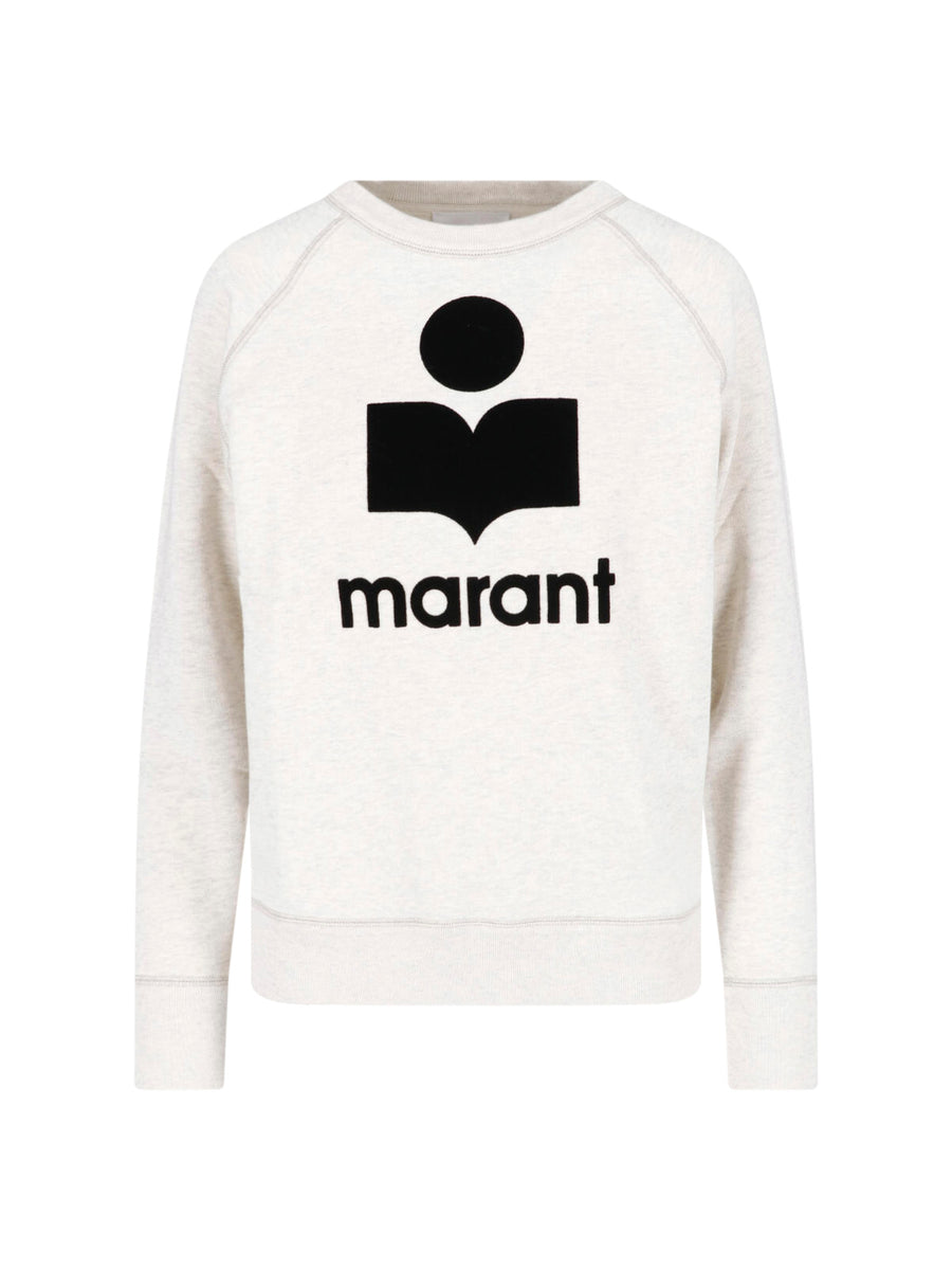 Marant Etoile 88% Cotton sweatshirt in white