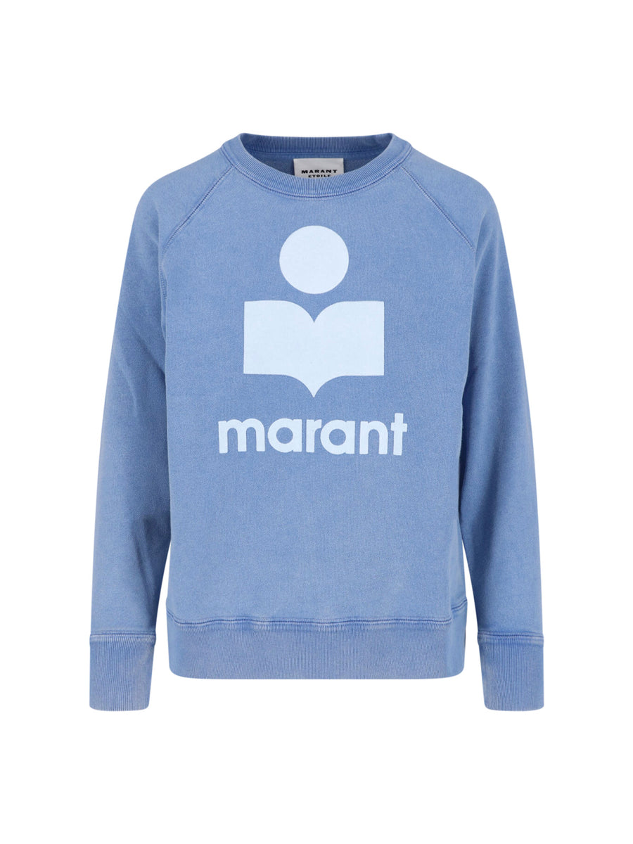Marant Etoile 88% Cotton sweatshirt in blue