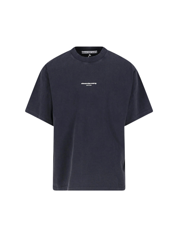 Alexander Wang 100% Cotton t-shirt in black