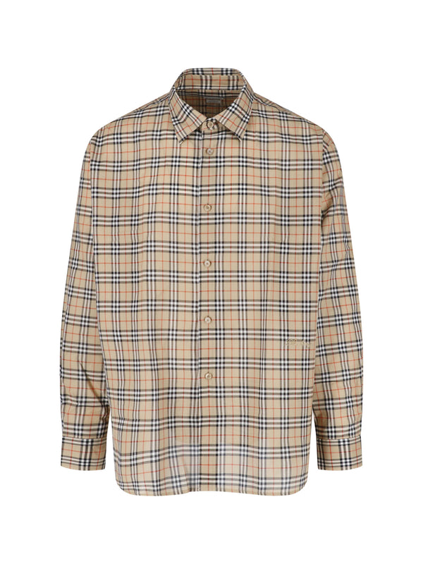 Burberry 100% Cotton shirt in beige