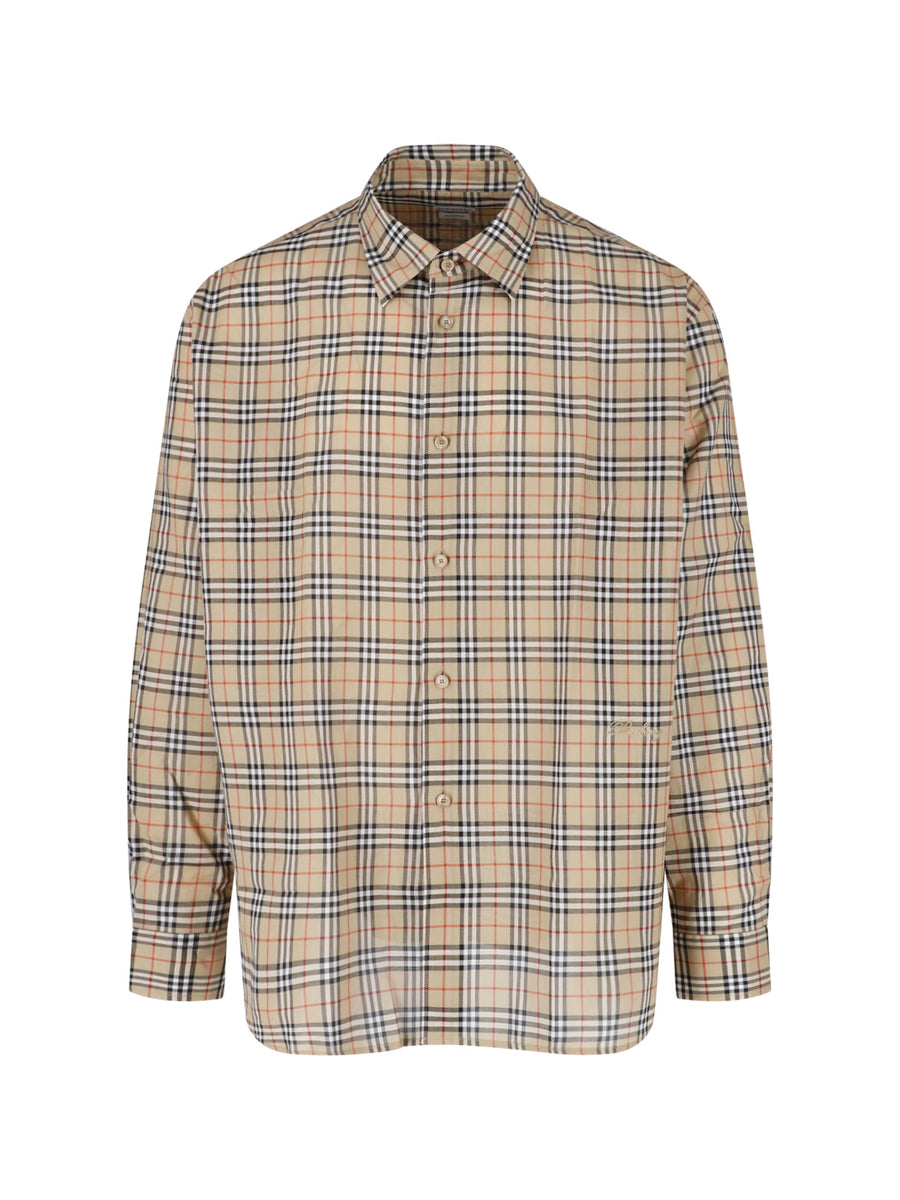 Burberry 100% Cotton shirt in beige