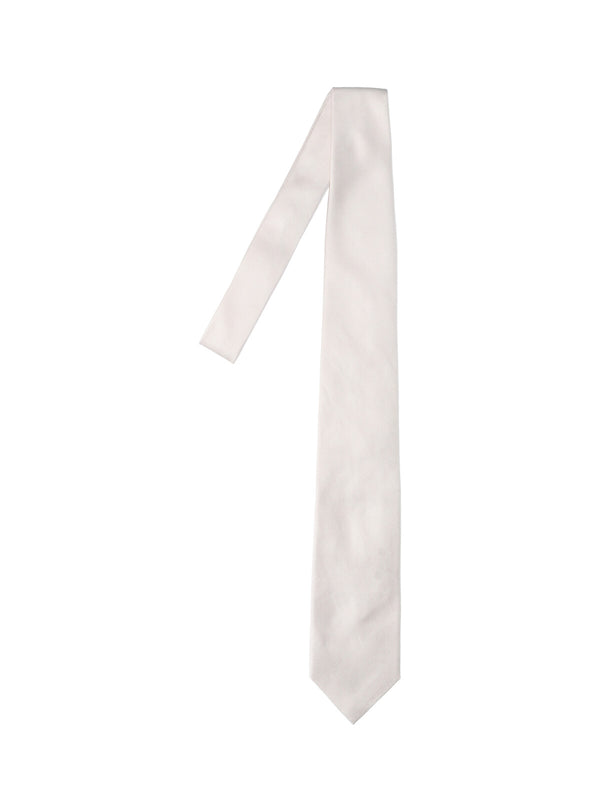 Tom Ford 100% Silk Mulberry necktie in white