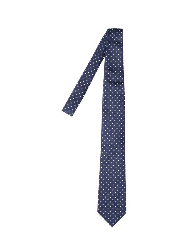 Tom Ford 100% Silk Mulberry necktie in navy