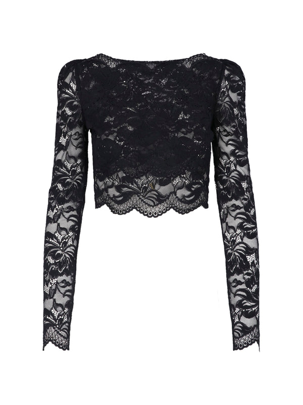 Rabanne 90% Polyamide blouse in black