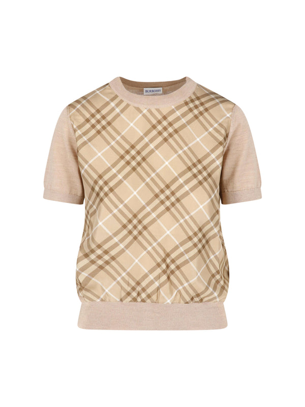 Burberry 72% Wool sweater in beige