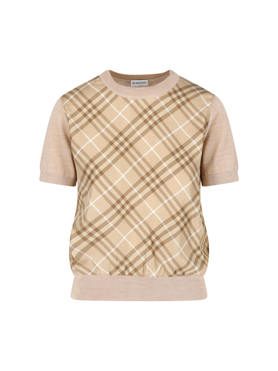 Burberry 72% Wool sweater in beige