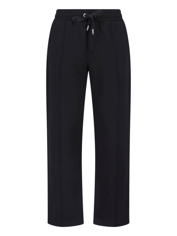 Dolce & Gabbana 100% Cotton trousers in black