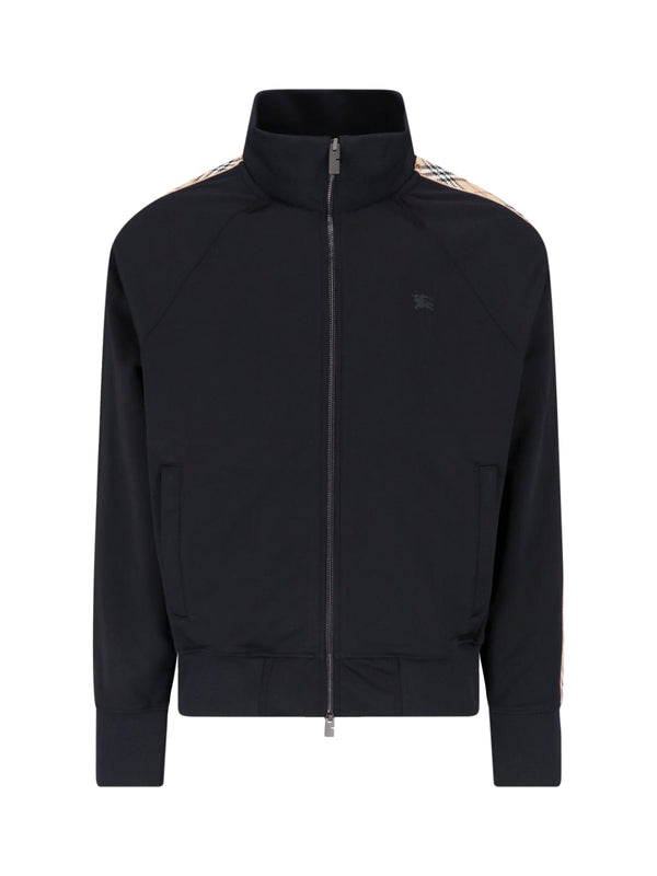 Burberry 54% Polyester sweatshirt in black