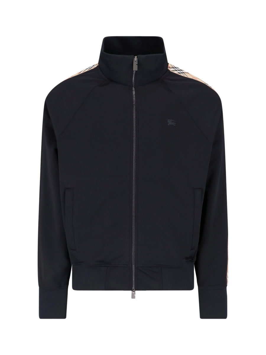 Burberry 54% Polyester sweatshirt in black