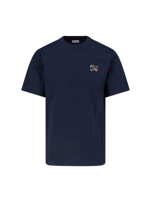 Burberry 100% Cotton t-shirt in navy
