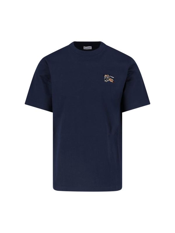 Burberry 100% Cotton t-shirt in navy