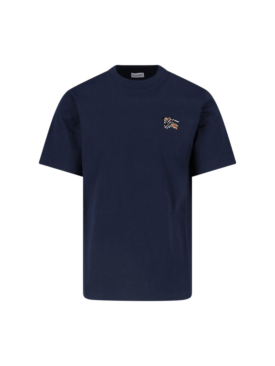 Burberry 100% Cotton t-shirt in navy