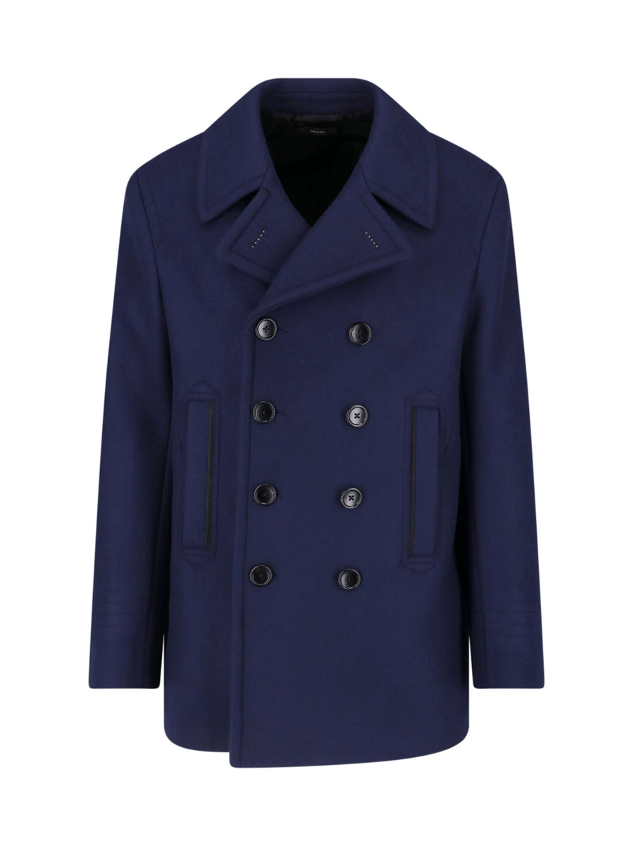 Tom Ford 100% Wool jacket in navy