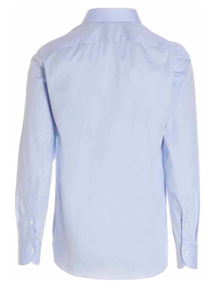 Marechiaro shirt Light Blue Cotton Shirt, Blouse