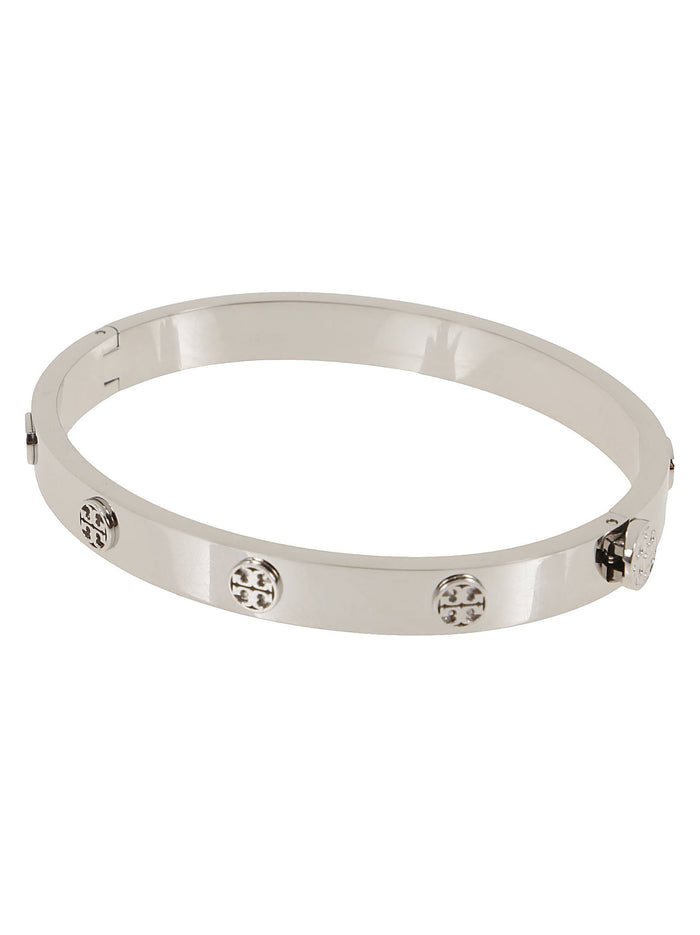Miller Stud Hinge Bracelet Metallic Stainless Steel Bracciale