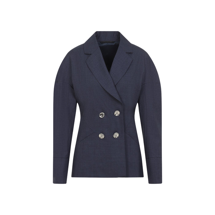 Jacket Blue Wool
