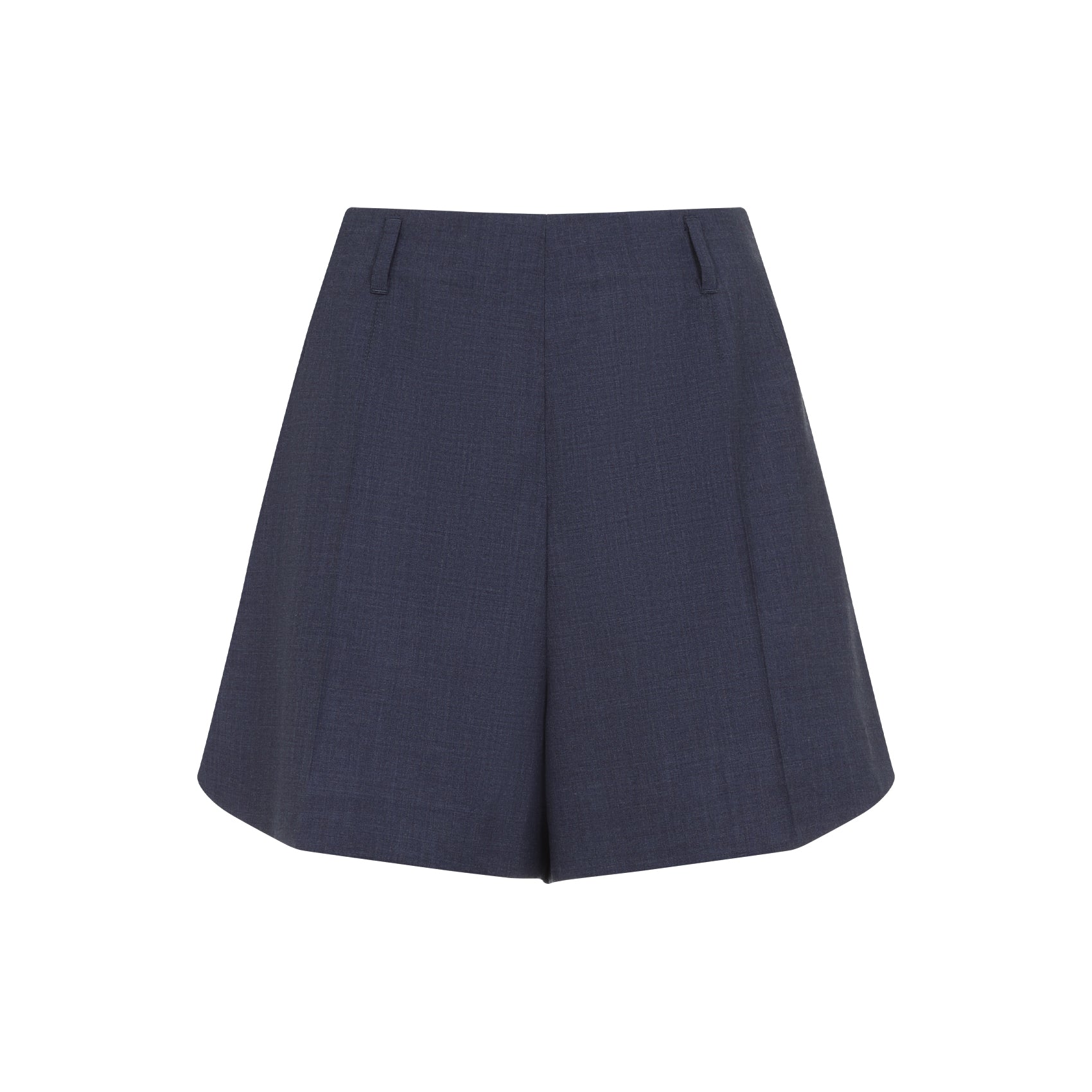 Shorts Blue Wool
