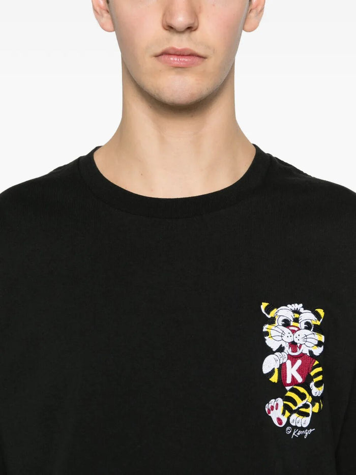 T-Shirt Black Cotton Tshirt