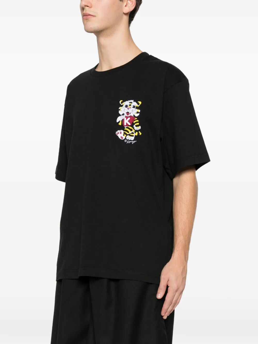 T-Shirt Black Cotton Tshirt