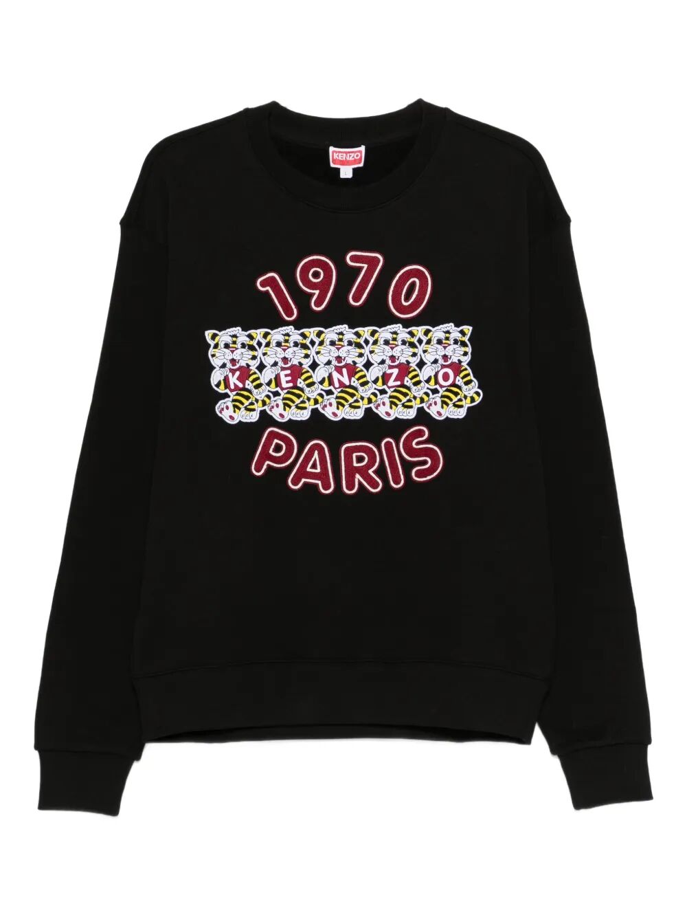 Sweatshirt Black Cotton