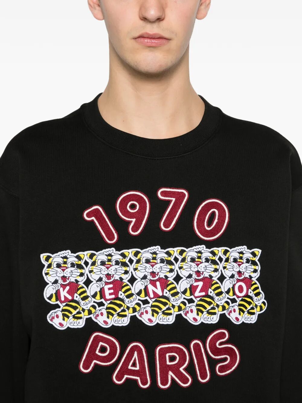 Sweatshirt Black Cotton
