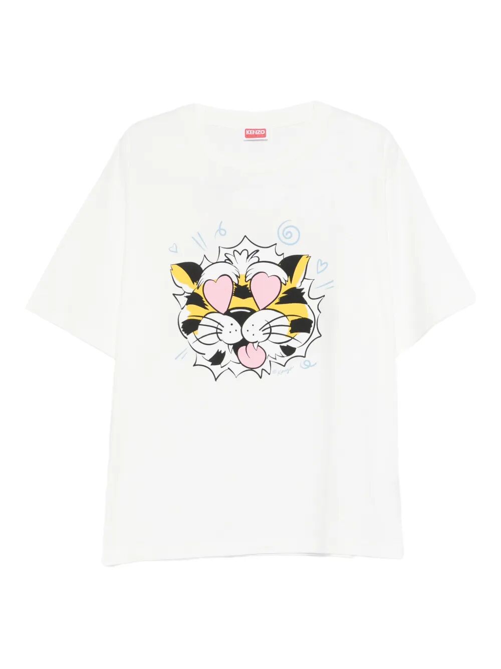 Oversize T-shirt White Cotton Tshirt