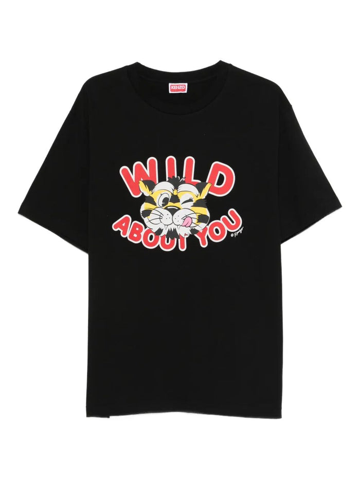 T-shirt Black Cotton Tshirt