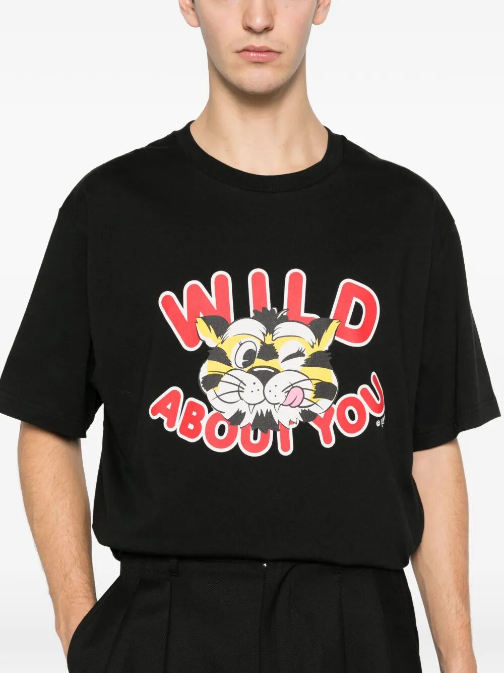 T-shirt Black Cotton Tshirt