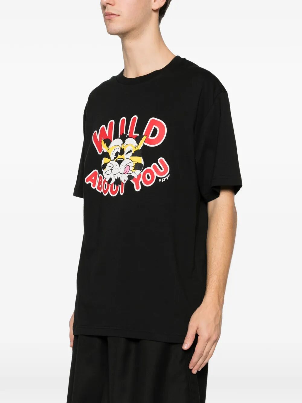 T-shirt Black Cotton Tshirt
