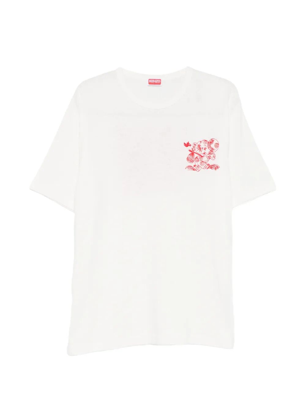 T-shirt White Cotton Tshirt