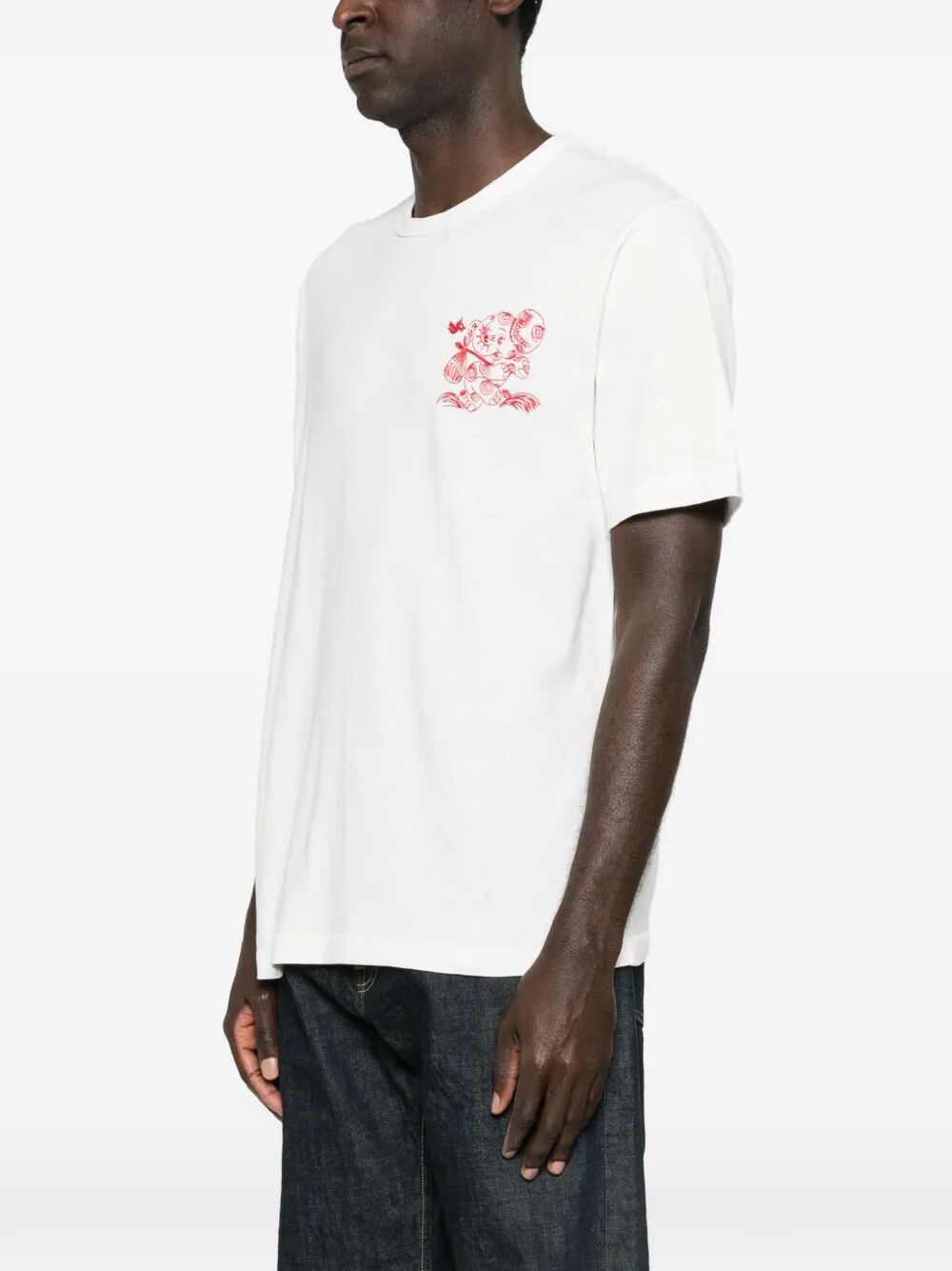 T-shirt White Cotton Tshirt