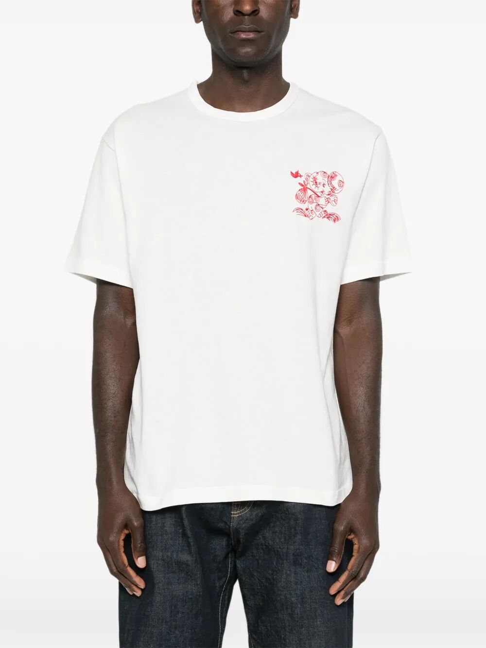 T-shirt White Cotton Tshirt
