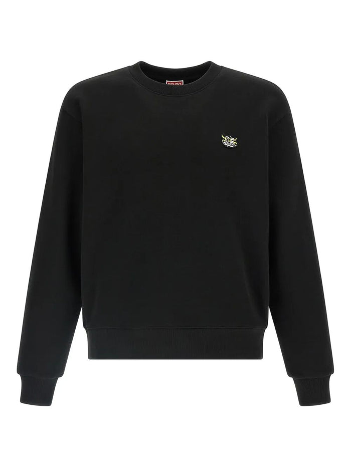 Sweatshirt Black Cotton