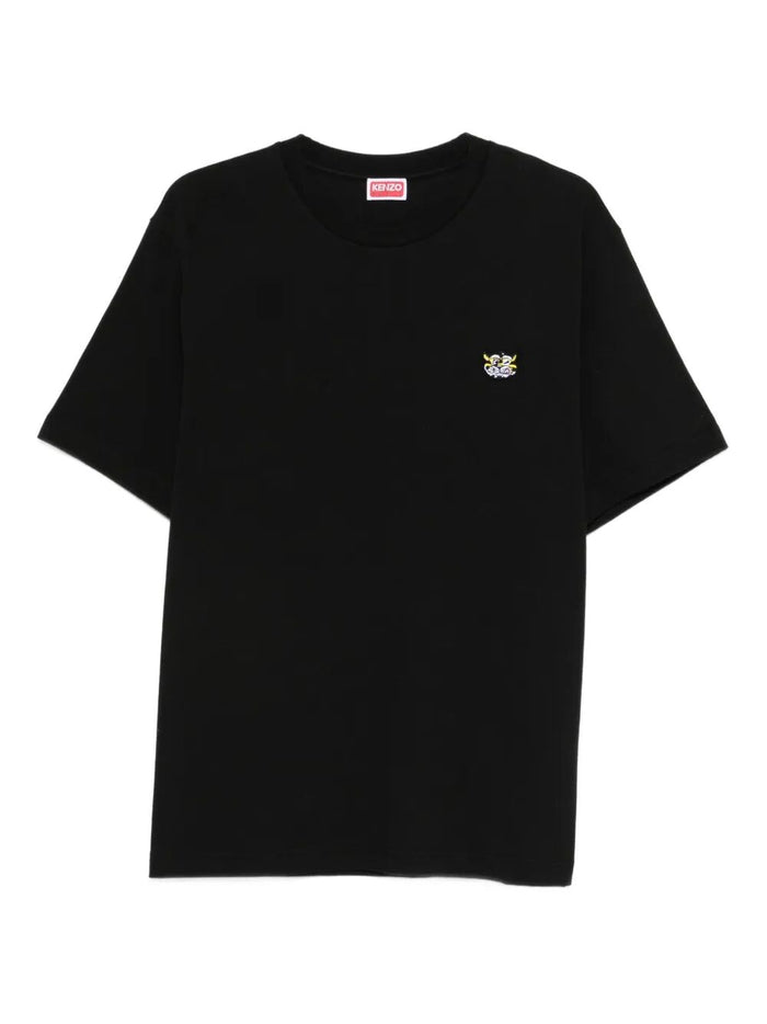T-shirt Black Cotton Tshirt