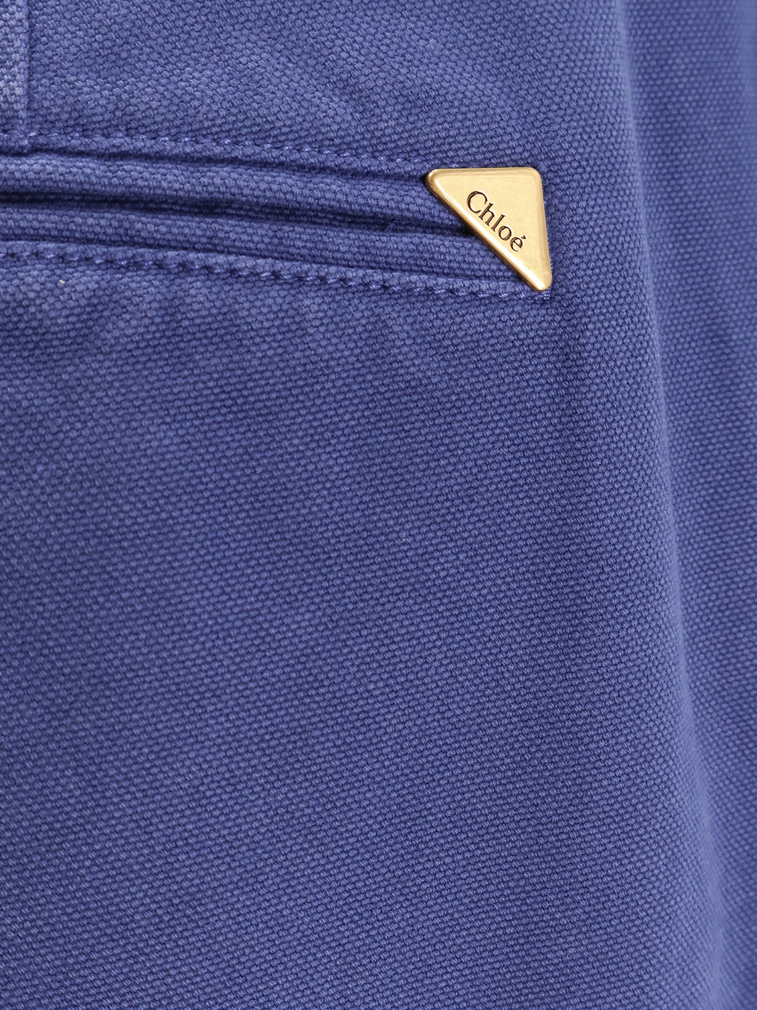 Chloè Rtw Deep Blue Cotone