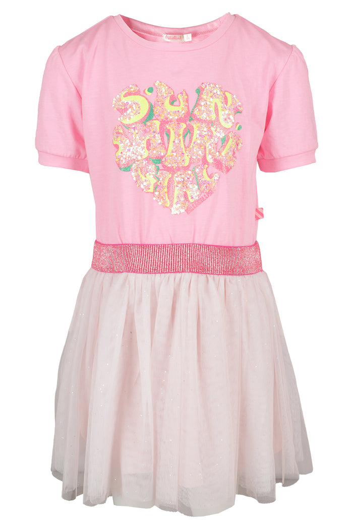 Dress Pink & Purple Poliestere Abito