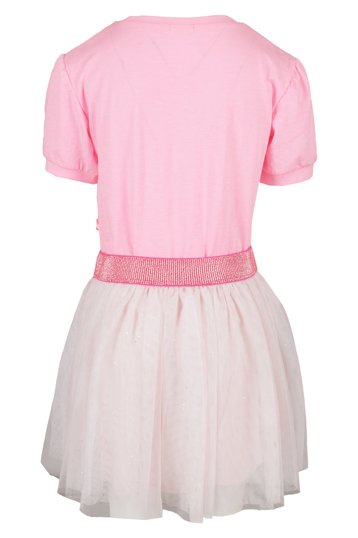Dress Pink & Purple Poliestere Abito