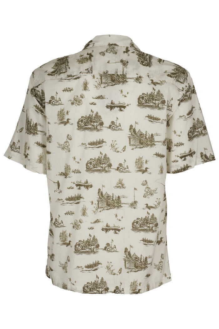 Zavikon Collo Bowling Brown Cotone Camicia