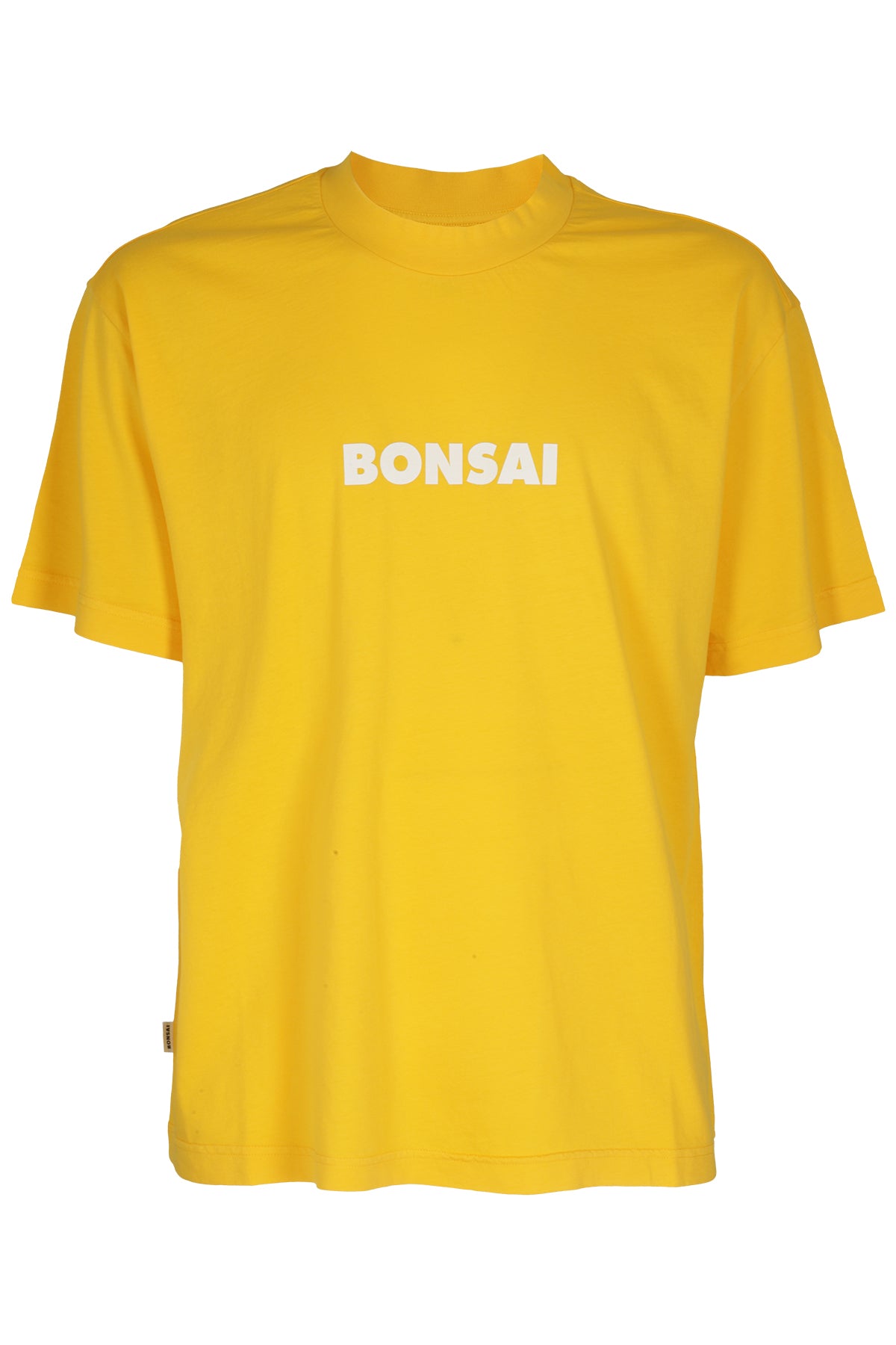 Regular Fit Tee, Printed Classic Logo Yellow & Orange Cotone T-shirt