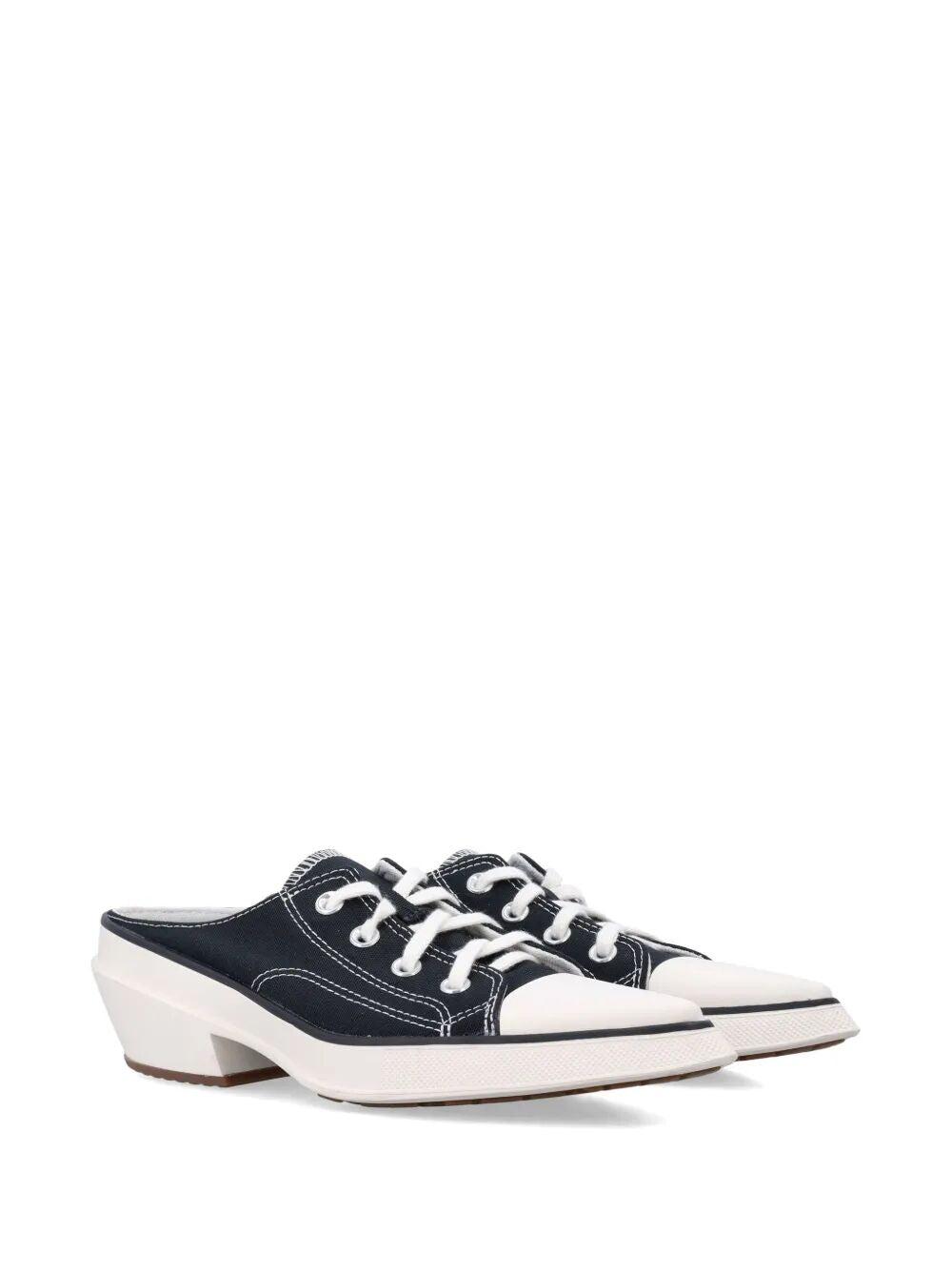 Chuck 70 De Luxe Pointed Mule Slip Black Polyester |