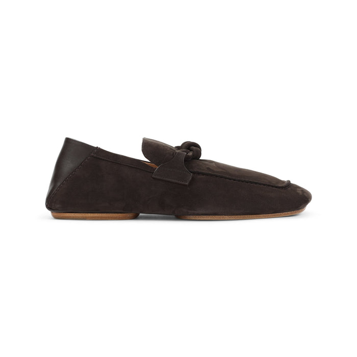 Driver With Knot Loafers Suede